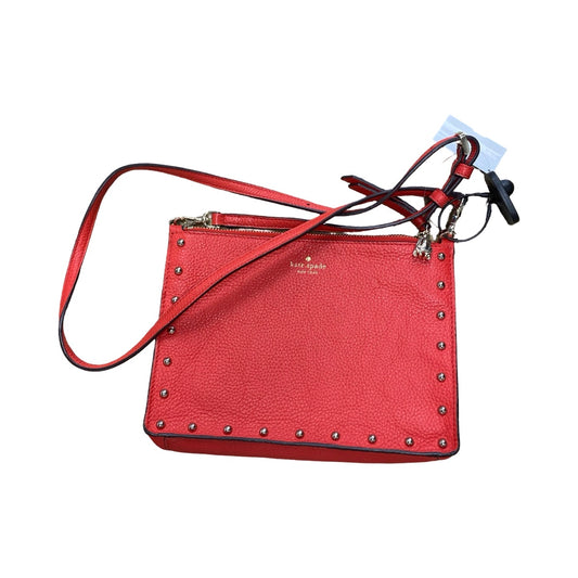 Handbag Designer By Kate Spade In Red, Size:Small