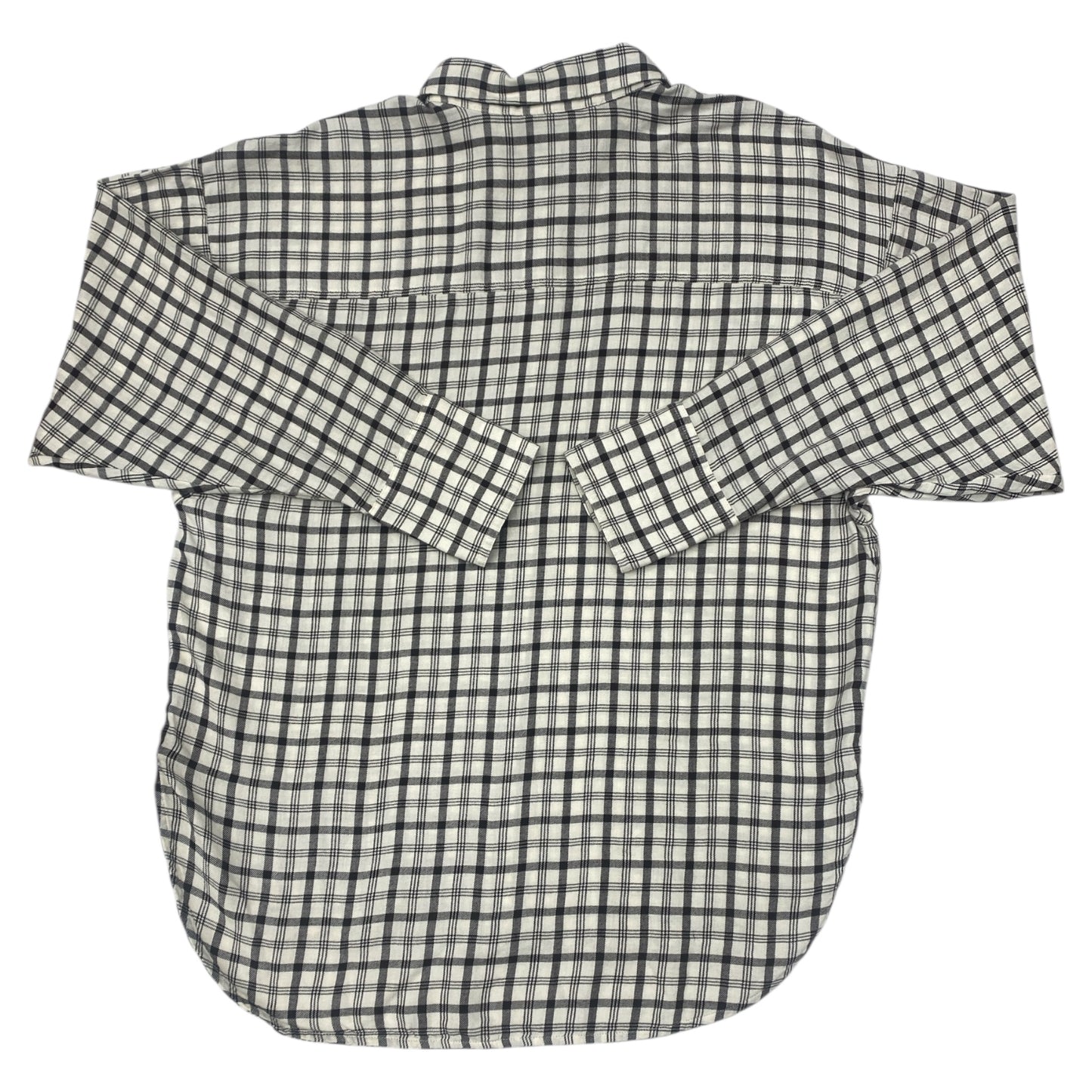Top Ls By Madewell In Plaid Pattern, Size:M
