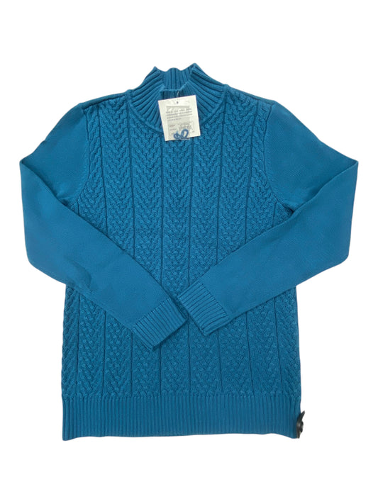 Sweater By Croft And Barrow In Blue, Size:M