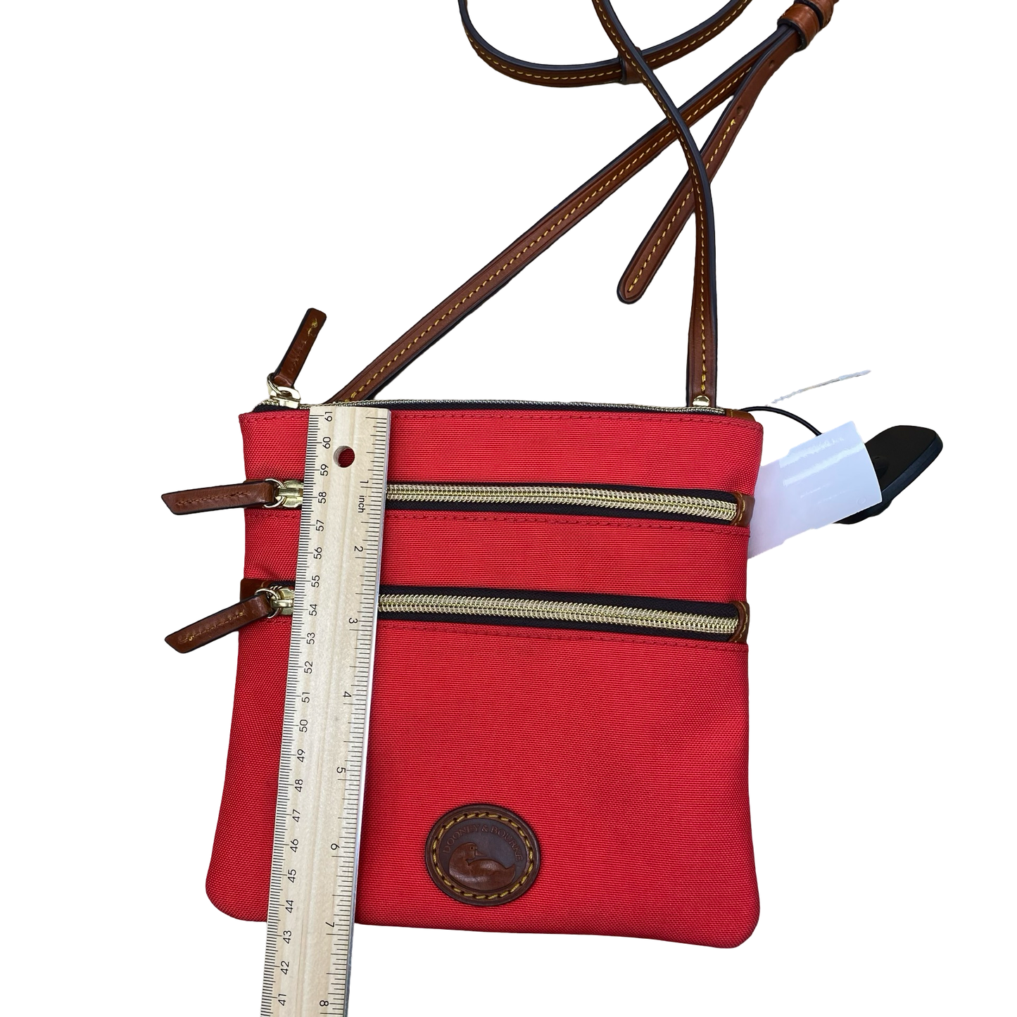 Handbag Designer By Dooney And Bourke In Red, Size:Small