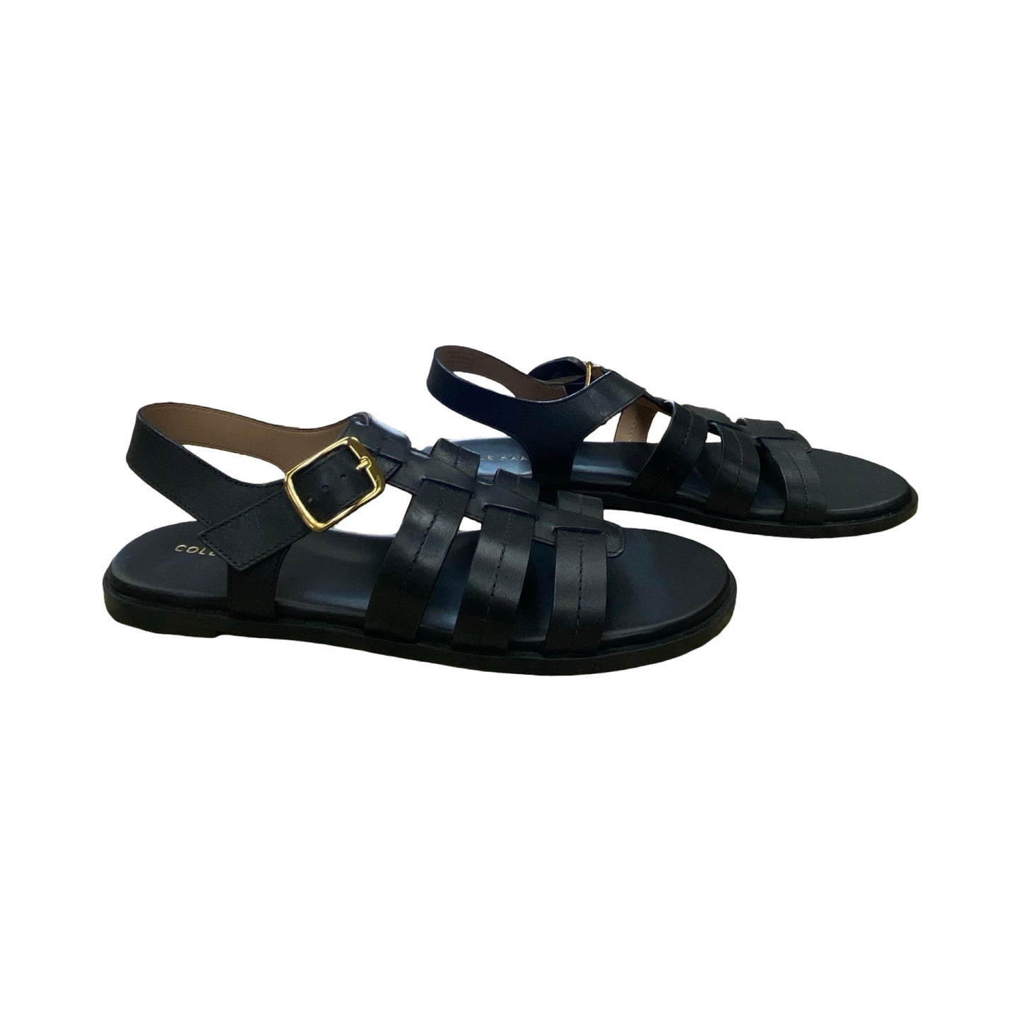 Sandals Flats By Cole-Haan In Black, Size:10