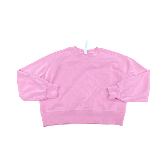 Athletic Sweatshirt Crewneck By Lululemon In Pink, Size:4