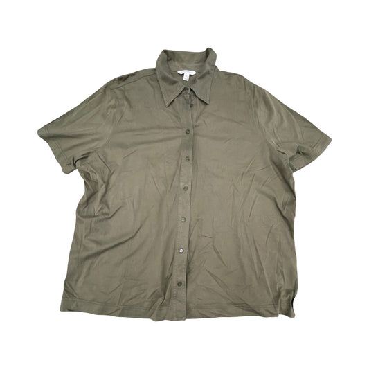 Top Ss By Banana Republic In Green, Size:Xxl