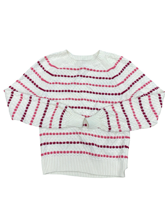 Sweater By Loft In Striped Pattern, Size:Xs
