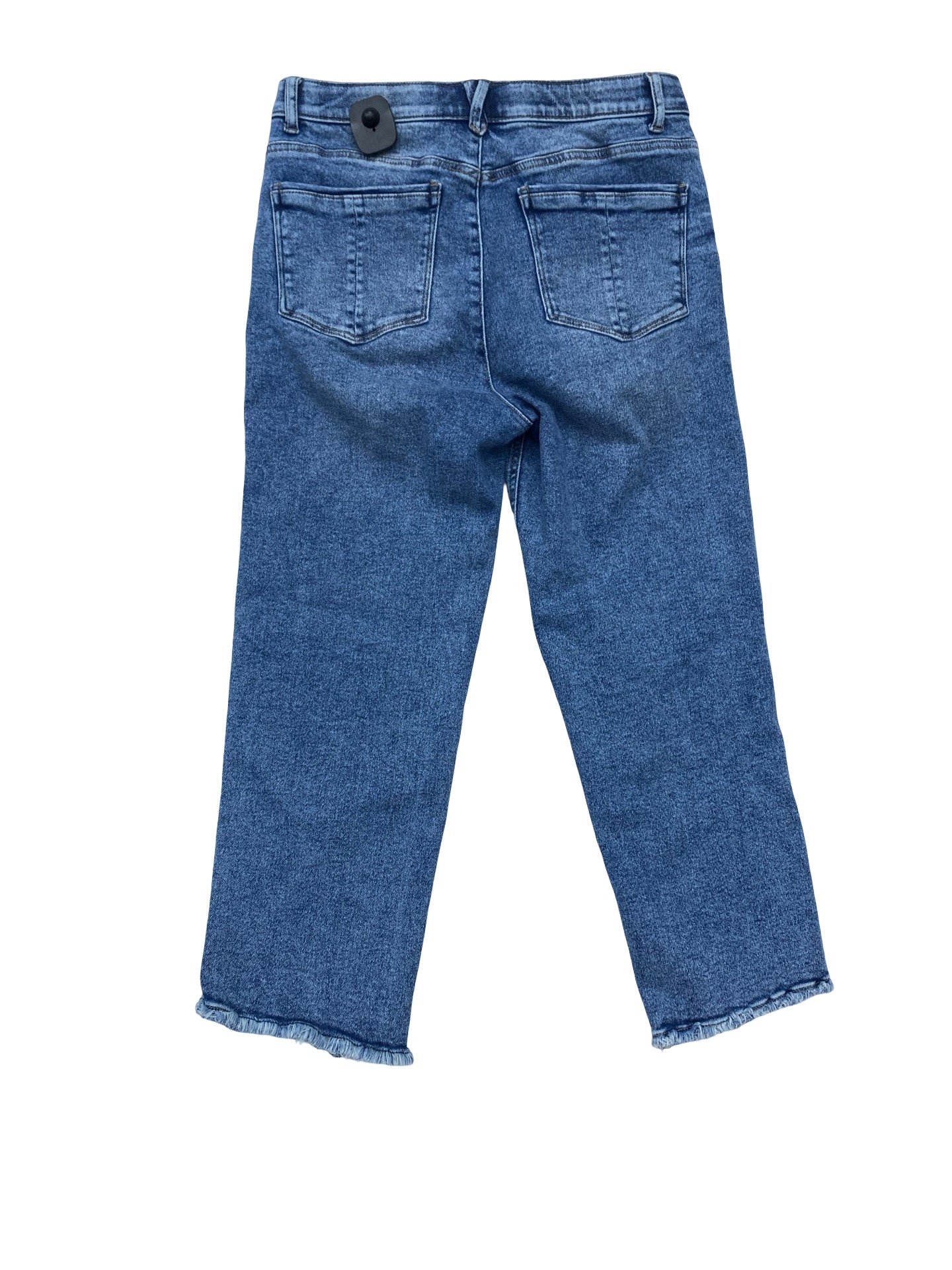Jeans Straight By Democracy In Blue Denim, Size:10P