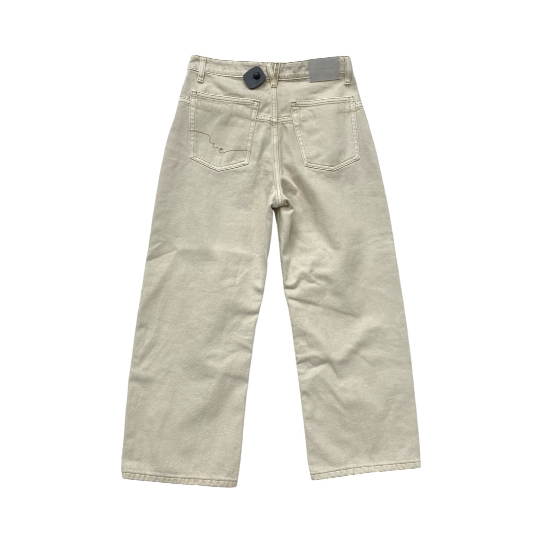 Jeans Wide Leg By We The Free In Tan Denim, Size:2