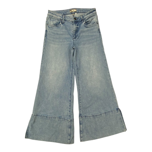Jeans Wide Leg By Kut In Blue, Size:6