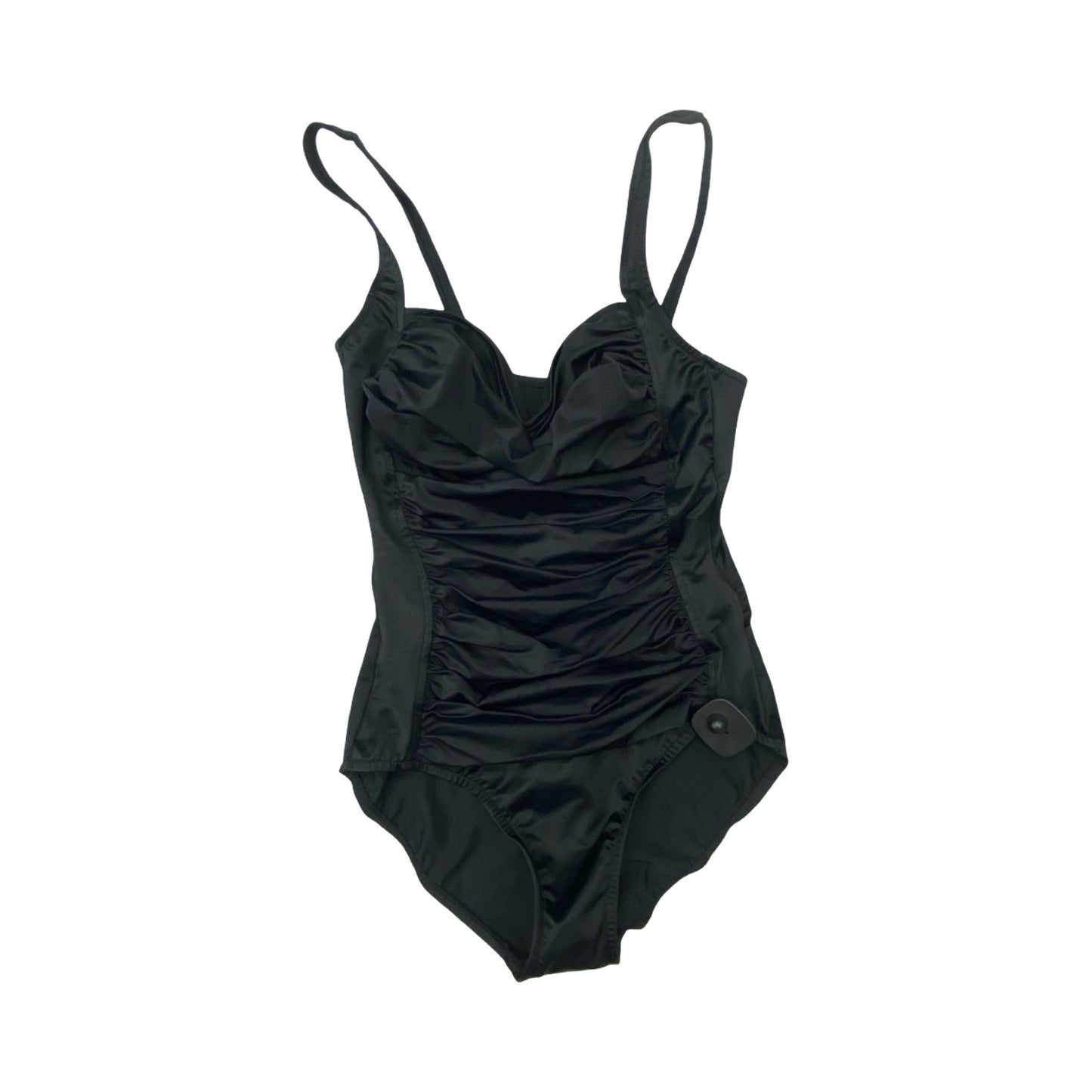 Swimsuit By Croft And Barrow In Black, Size:8