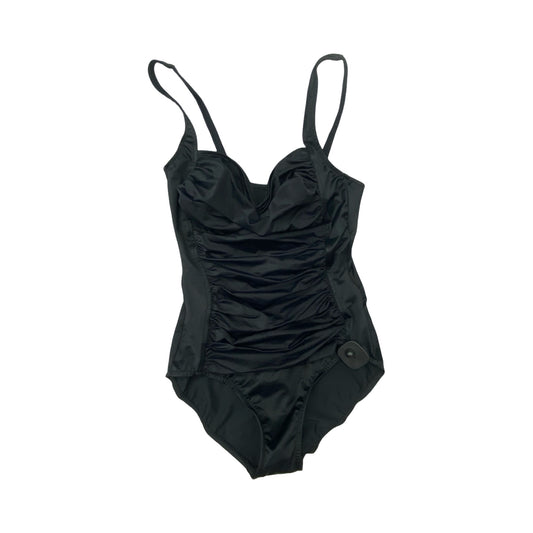 Swimsuit By Croft And Barrow In Black, Size:8