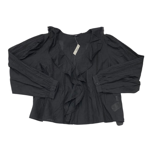 Top Ls By Madewell In Black, Size:M