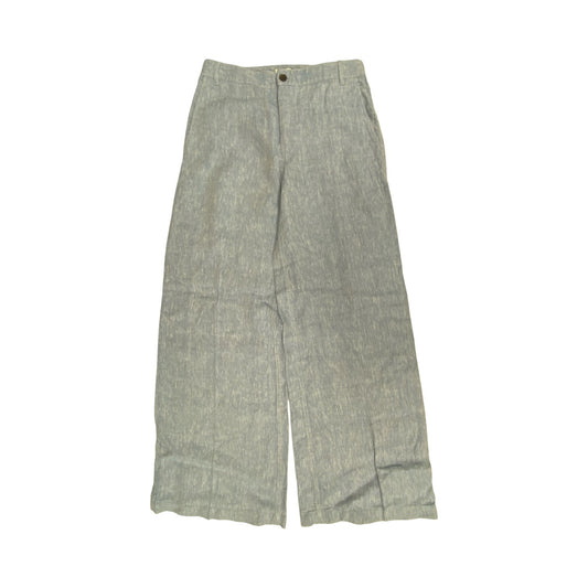 Pants Linen By Madewell In Blue, Size:2