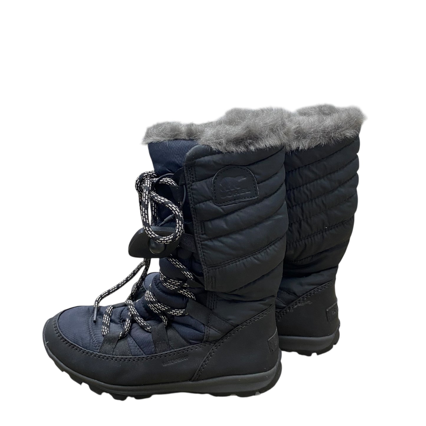 Boots Designer By Sorel In Black, Size:5.5