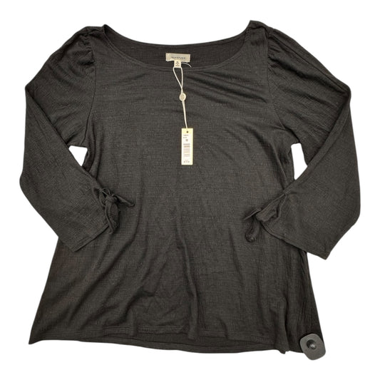 Top Ls By Max Studio In Black, Size:M