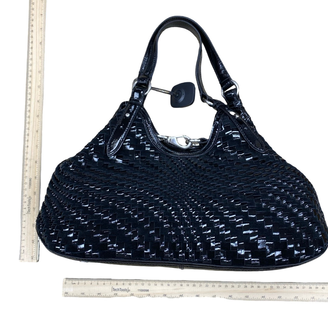 Handbag Leather By Cole-Haan In Black, Size:Large