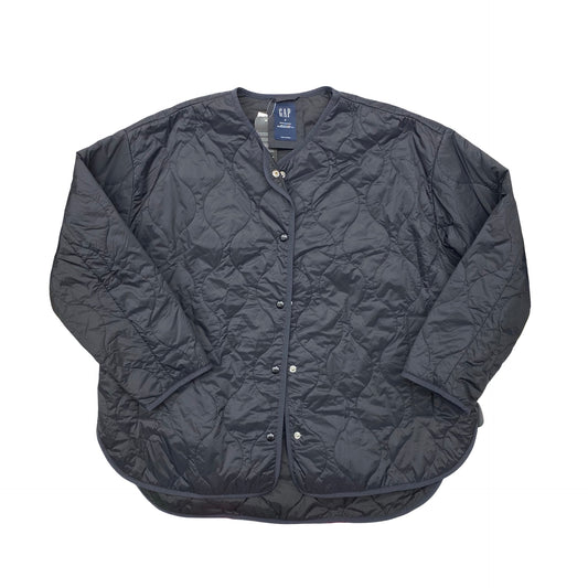 Jacket Puffer & Quilted By Gap In Black, Size:S