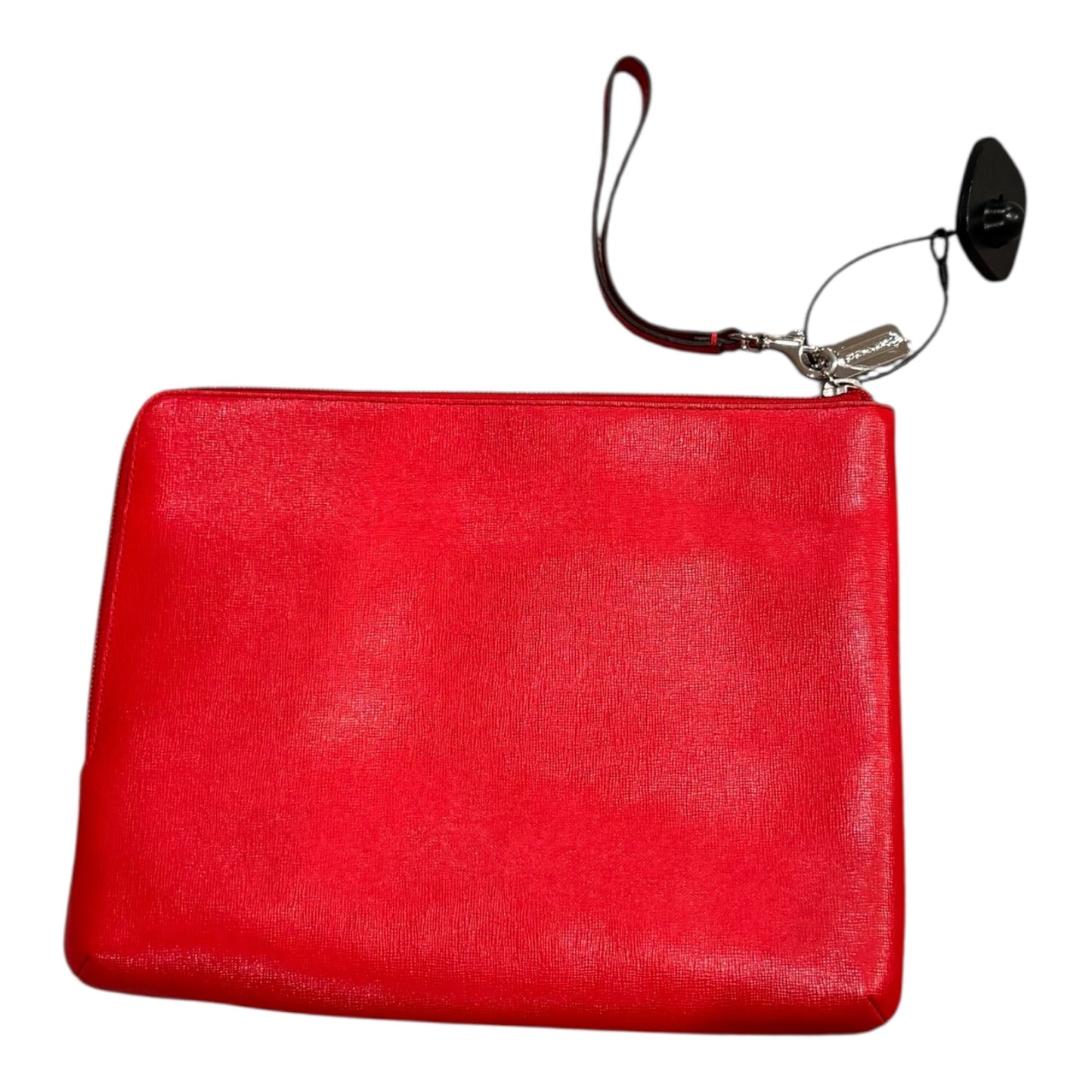 Clutch Designer By Coach In Red, Size:Large