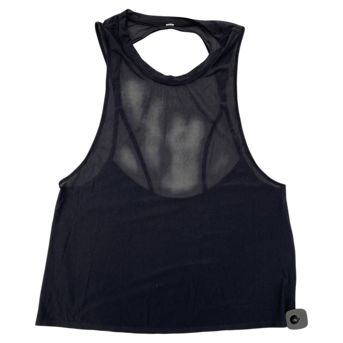 Athletic Tank Top By Lululemon In Black, Size:L