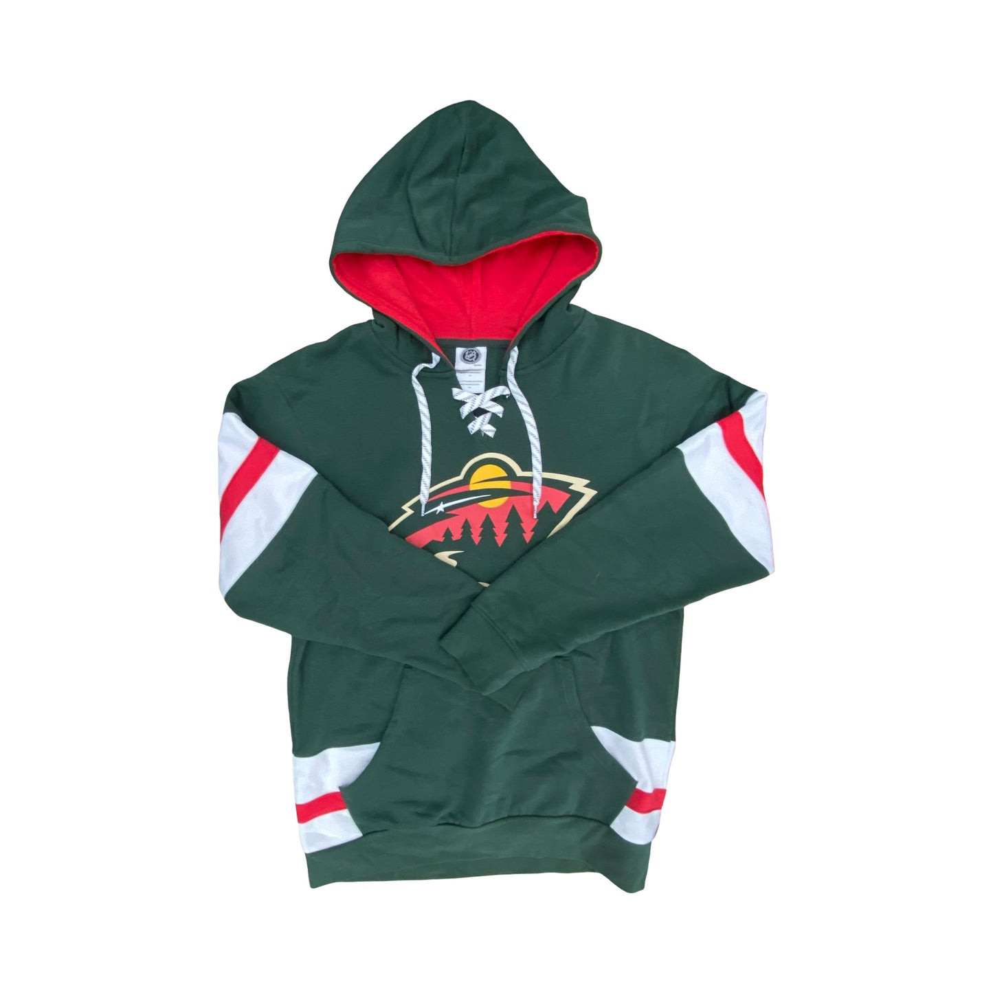 Sweatshirt Hoodie By Nhl In Green, Size:M