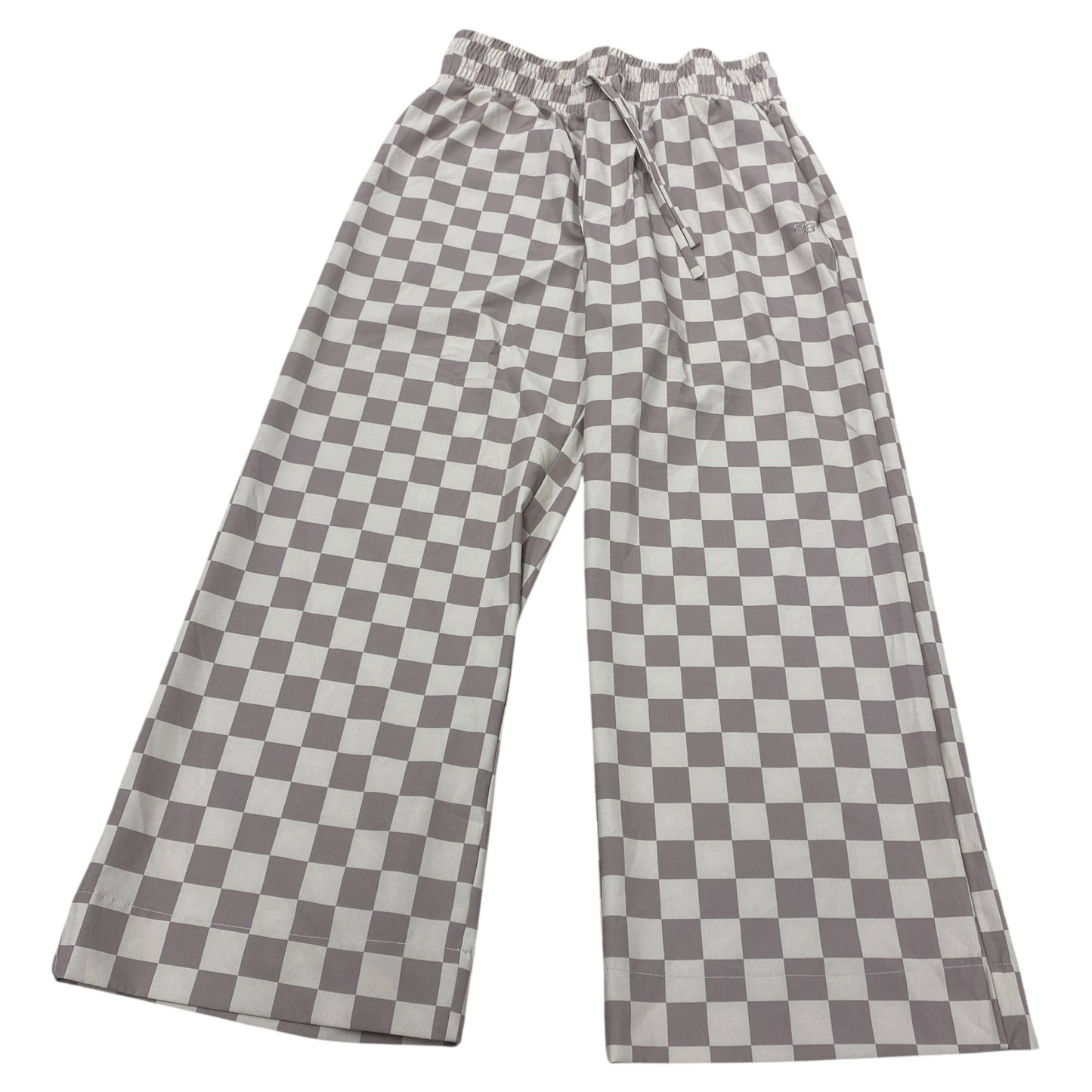 Athletic Pants By Albion In Checkered Pattern, Size:Xs