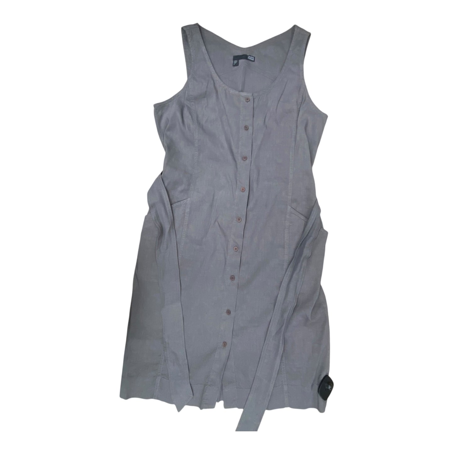 Dress Designer By Eileen Fisher In Grey, Size:S