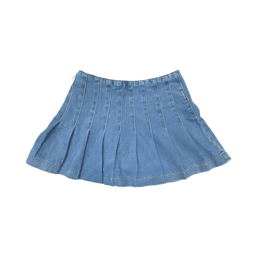 Skirt Mini & Short By Sincerely Jules In Blue Denim, Size:S