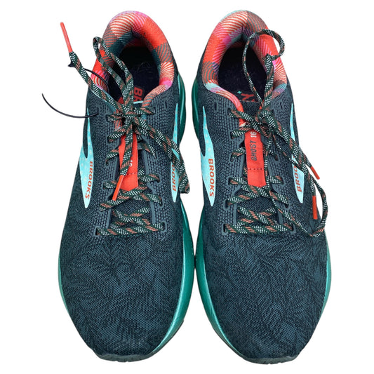 Shoes Athletic By Brooks In Green, Size:9