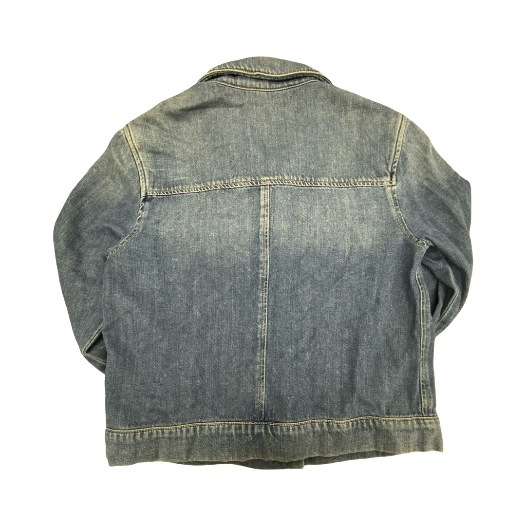Jacket Denim By Paige In Blue Denim, Size:M