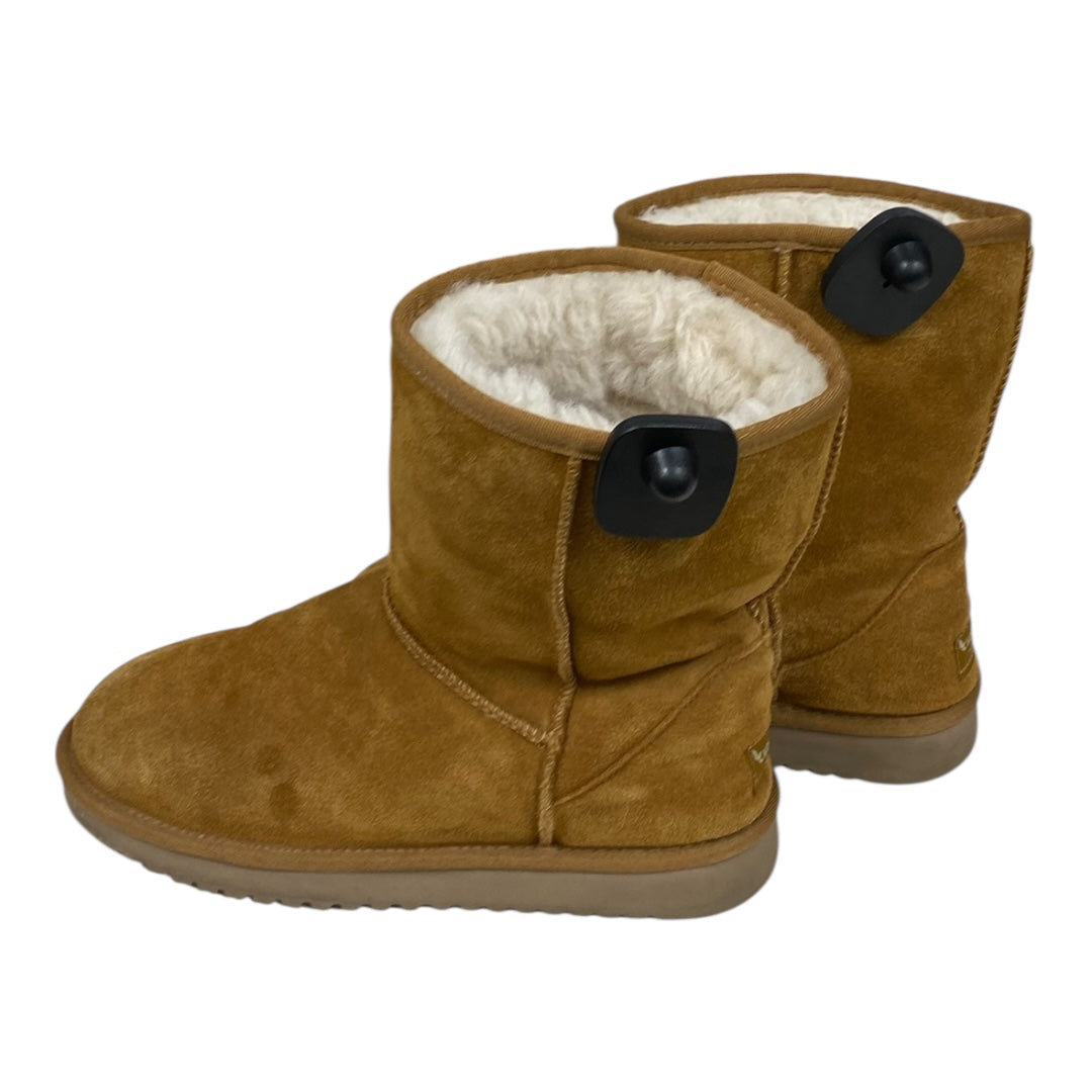 Boots Ankle Flats By Koolaburra By Ugg In Brown, Size:8