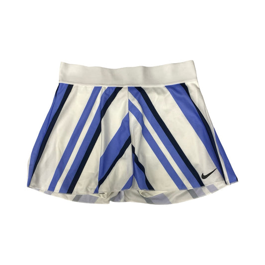 Athletic Skirt By Nike In Blue & White, Size:S