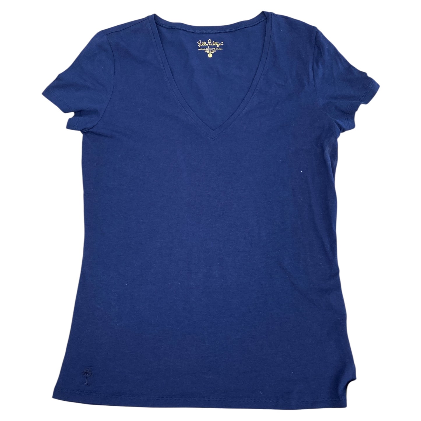 Top Ss Designer By Lilly Pulitzer In Navy, Size:M