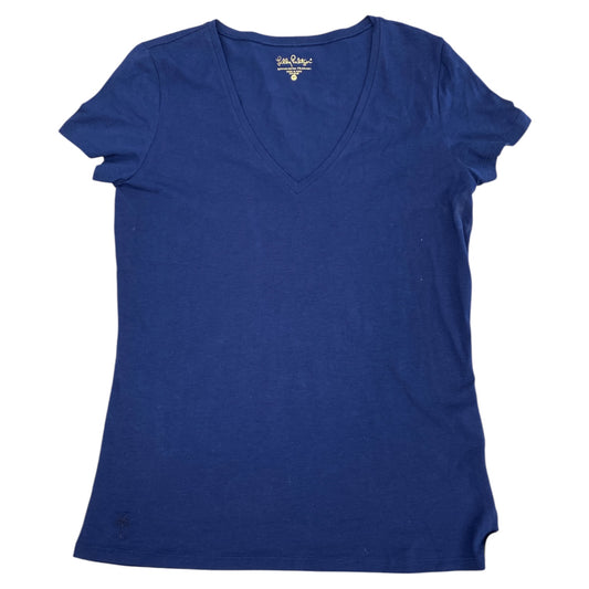 Top Ss Designer By Lilly Pulitzer In Navy, Size:M