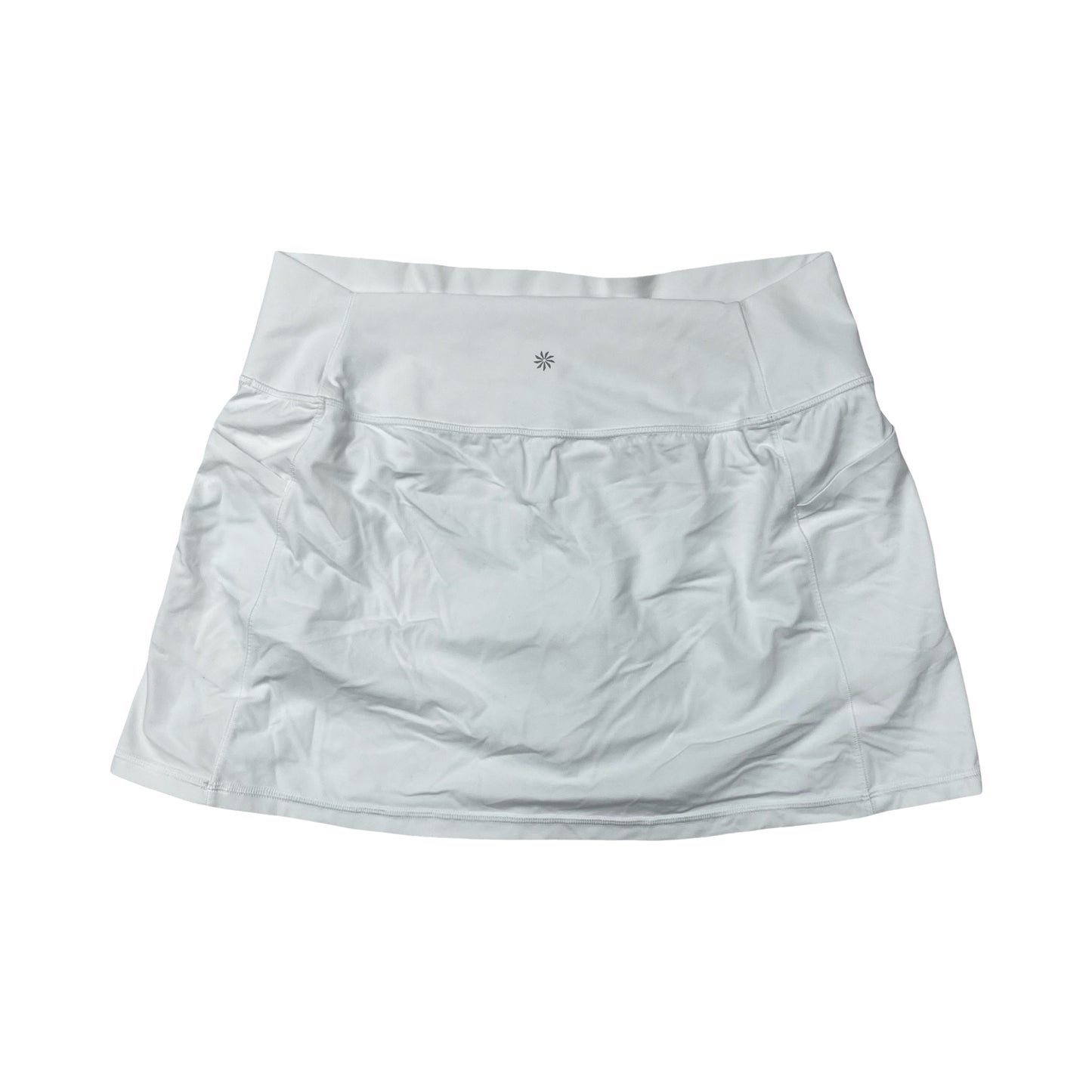 Athletic Skort By Athleta In White, Size:Xl