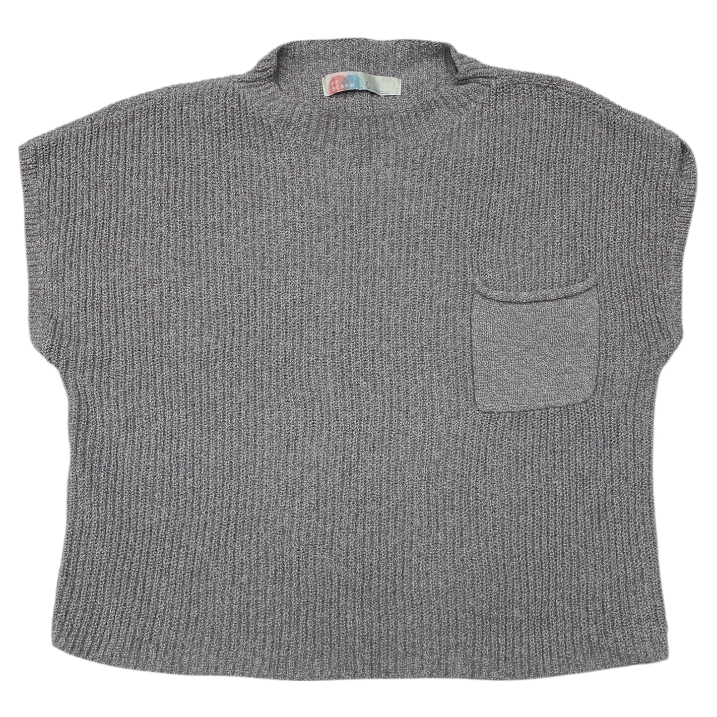 Top Sleeveless By Free People In Grey, Size:L