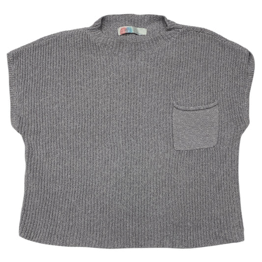 Top Sleeveless By Free People In Grey, Size:L