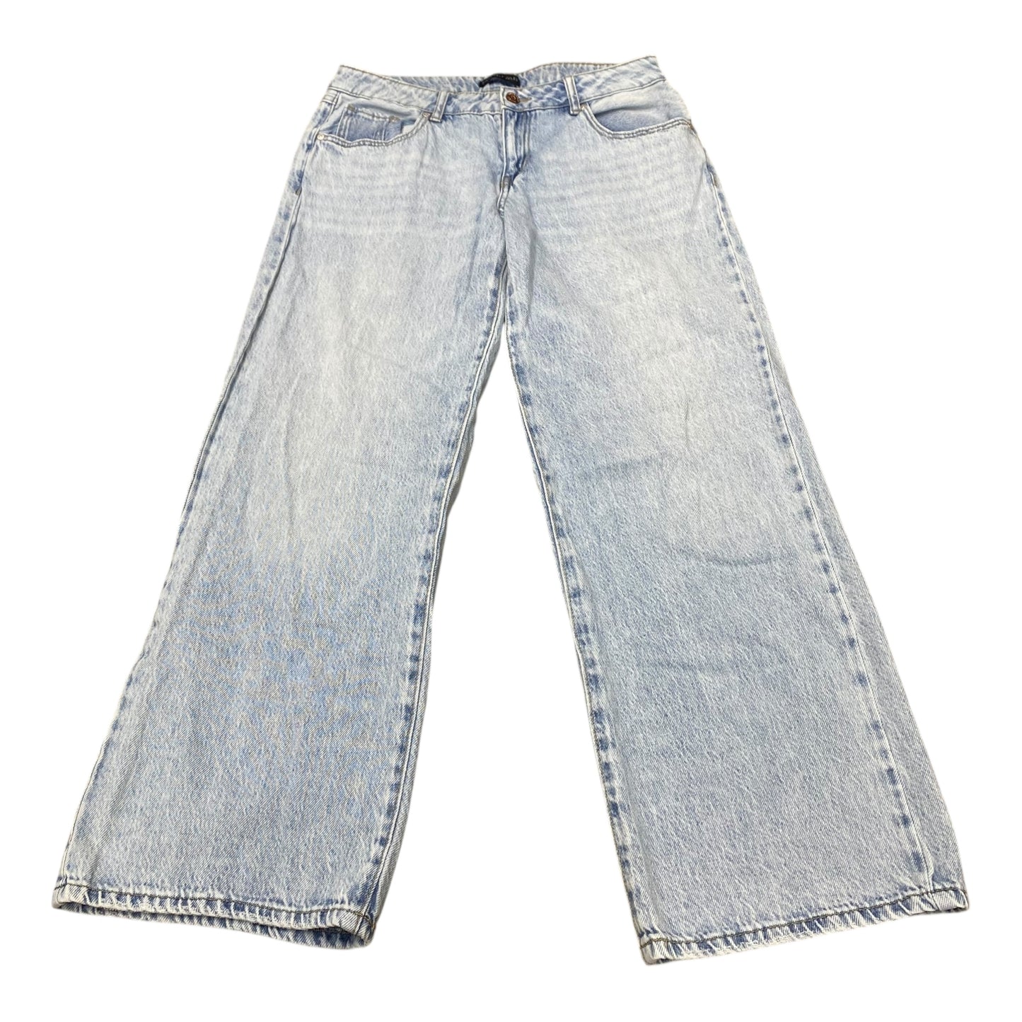 Pants Wide Leg By Sincerely Jules In Blue Denim, Size:4