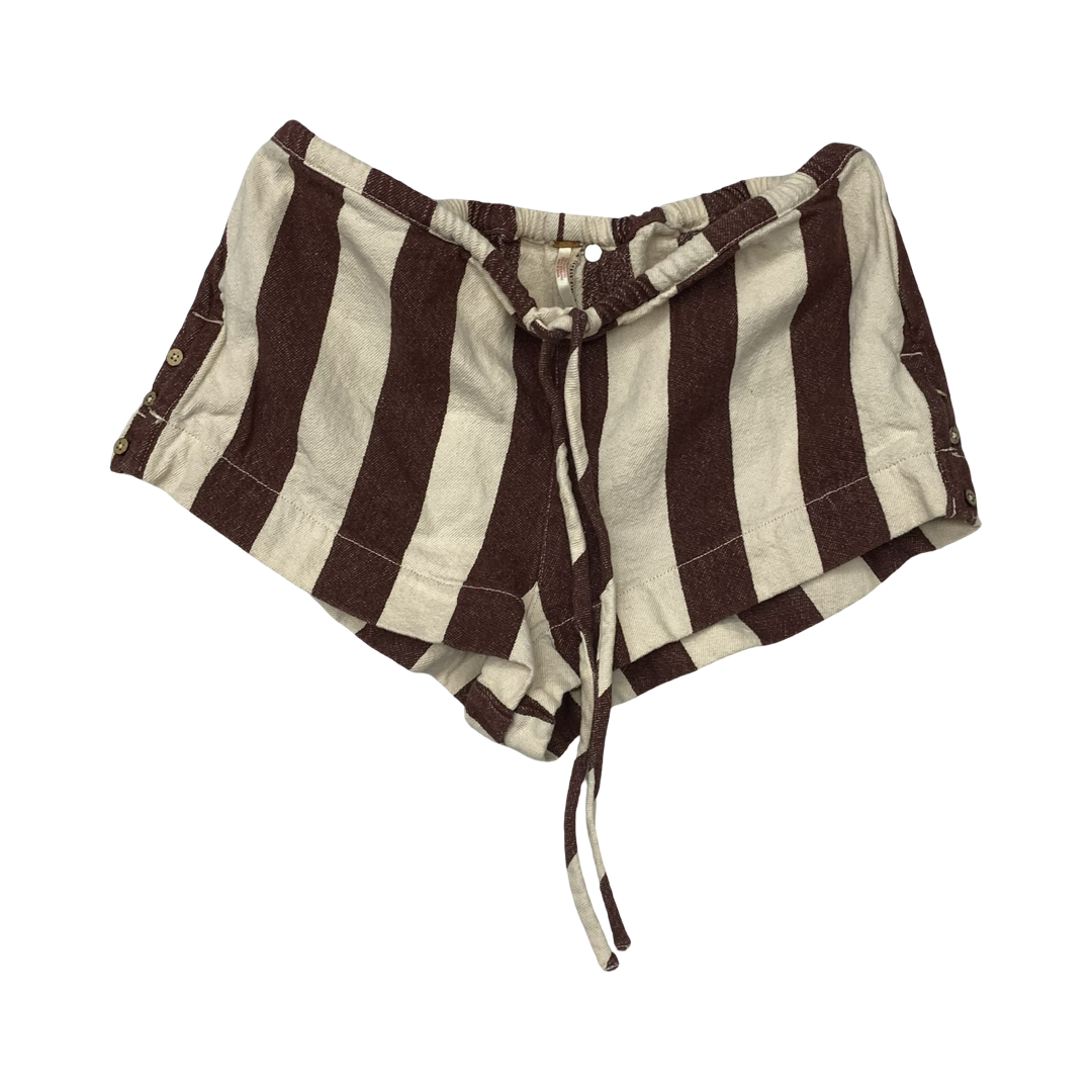 Shorts By Free People In Striped Pattern, Size:M