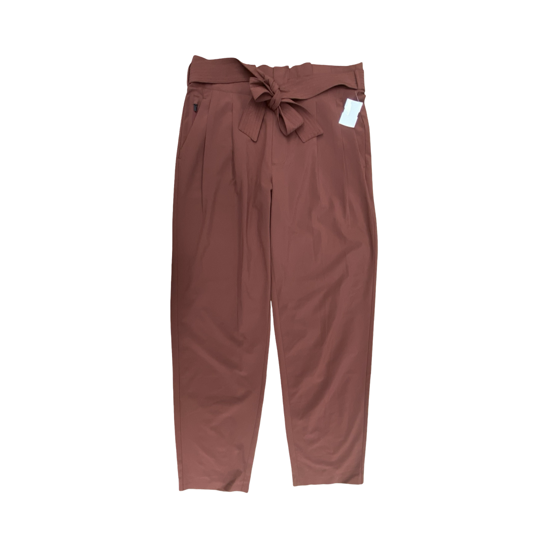 Athletic Pants By Athleta In Maroon, Size:8