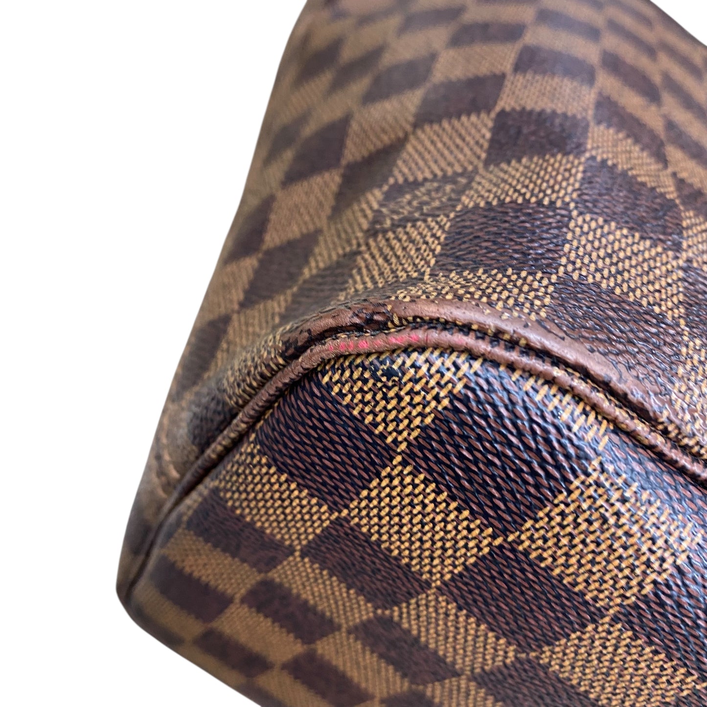 Handbag Luxury Designer By Louis Vuitton In Brown, Size:Medium