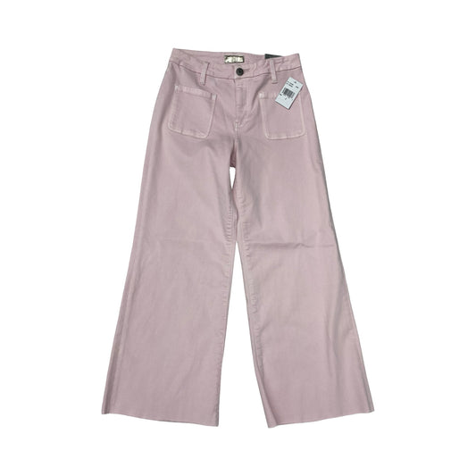 Jeans Wide Leg By Kut In Pink, Size:2