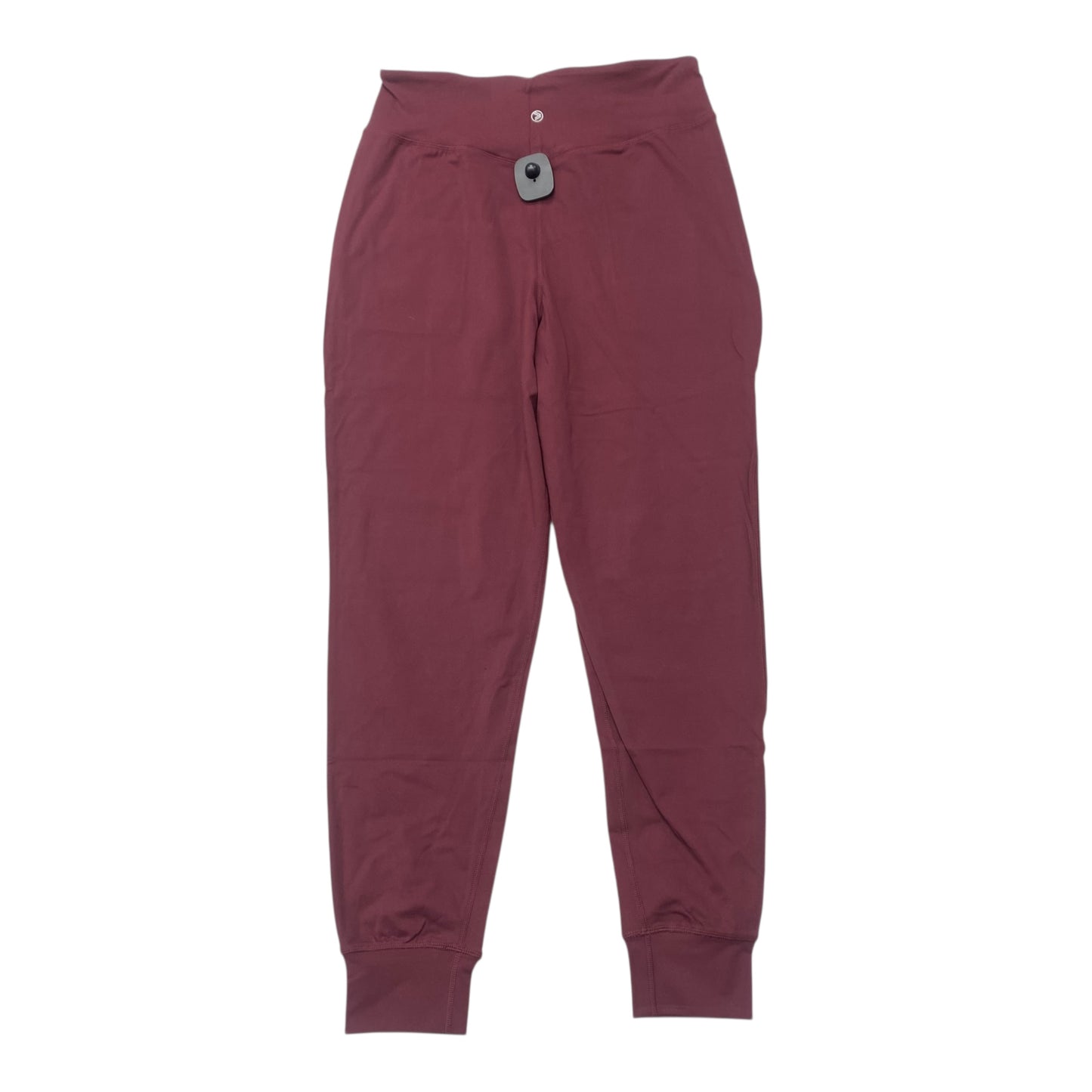 Athletic Pants By Savvi In Maroon, Size:L