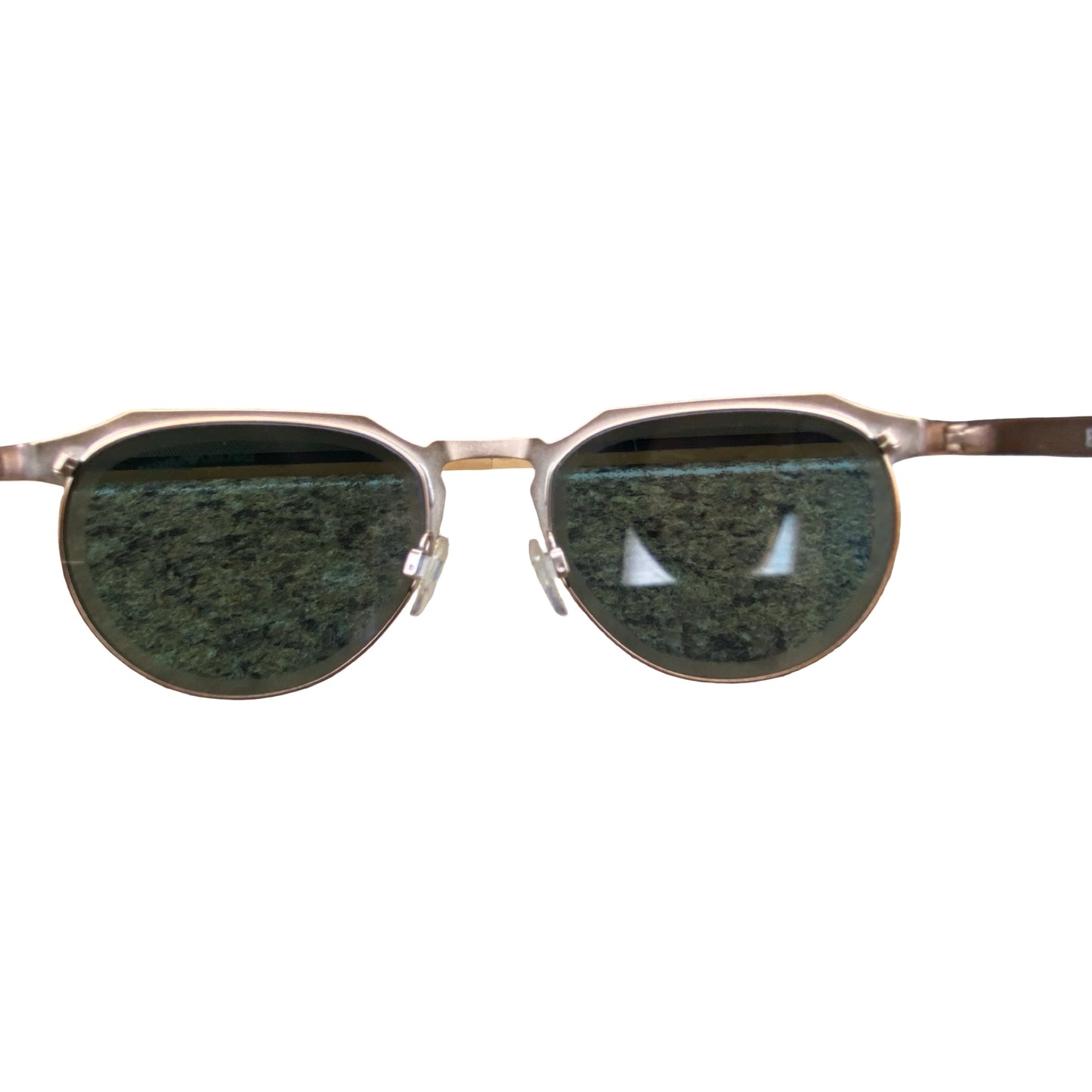 Sunglasses By Emporio Armani In Rose Gold, Size: