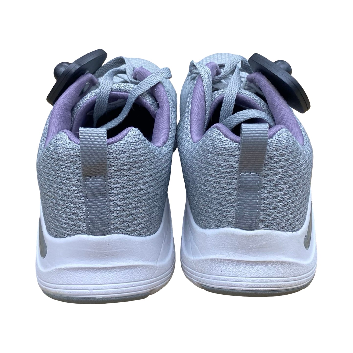 Shoes Athletic By Skechers In Grey & Purple, Size:8.5