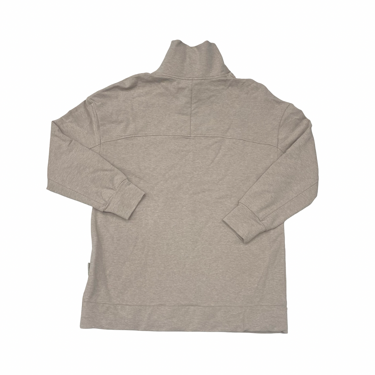 Athletic Sweatshirt Collar By Varley In Tan, Size:S