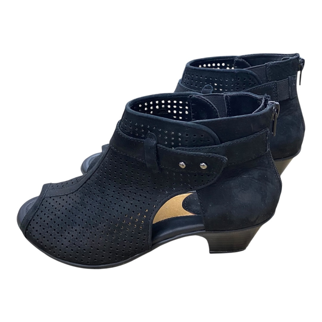 Shoes Heels Kitten By Earth In Black, Size:8.5