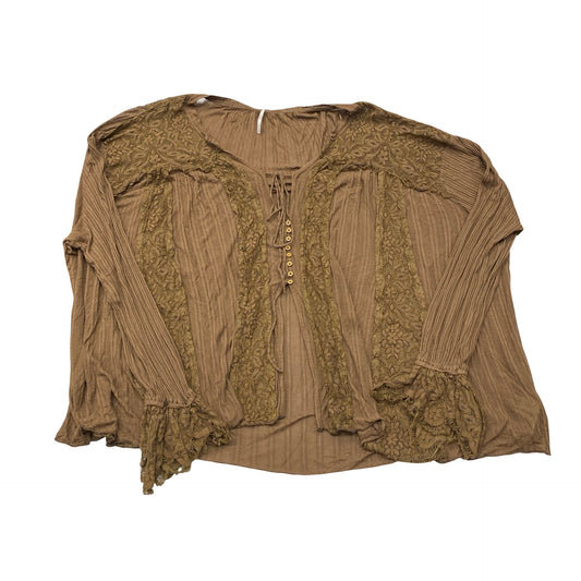 Top Ls By Free People In Brown, Size:L
