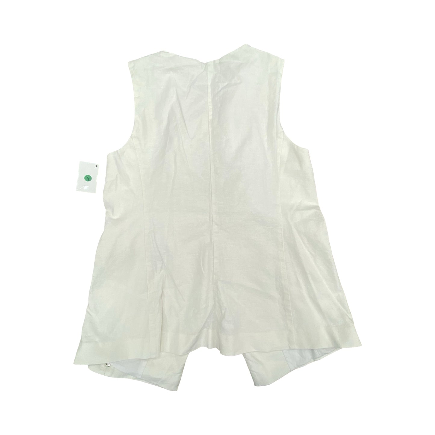 Vest Fleece By Open Edit In White, Size:M
