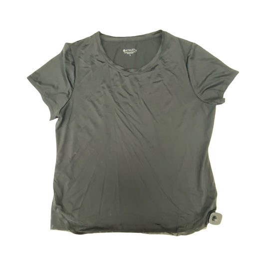 Athletic Top Ss By Athleta In Black, Size:L