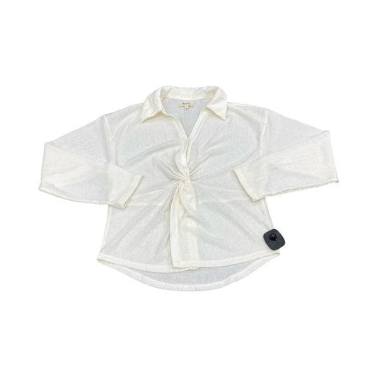 Top Ls By Madewell In Cream, Size:M