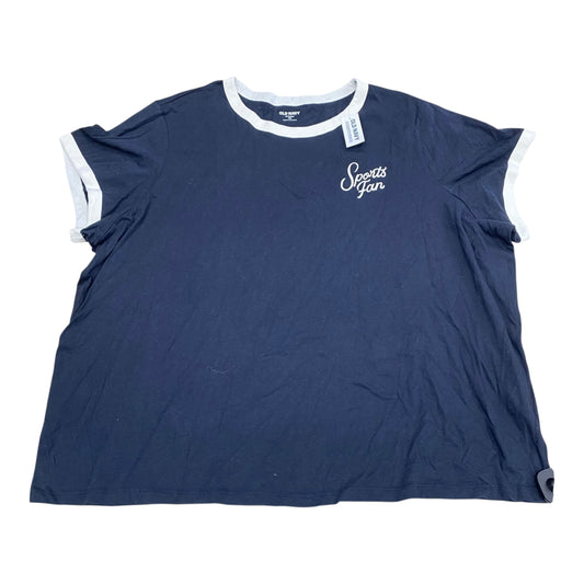 Top Ss By Old Navy In Blue, Size:Xxl
