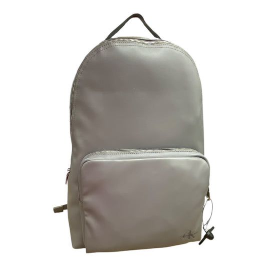 Backpack By Calvin Klein In Grey, Size:Medium